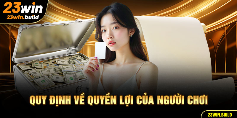 Điều khoản sử dụng quy định quyền lợi, trách nhiệm của người chơi